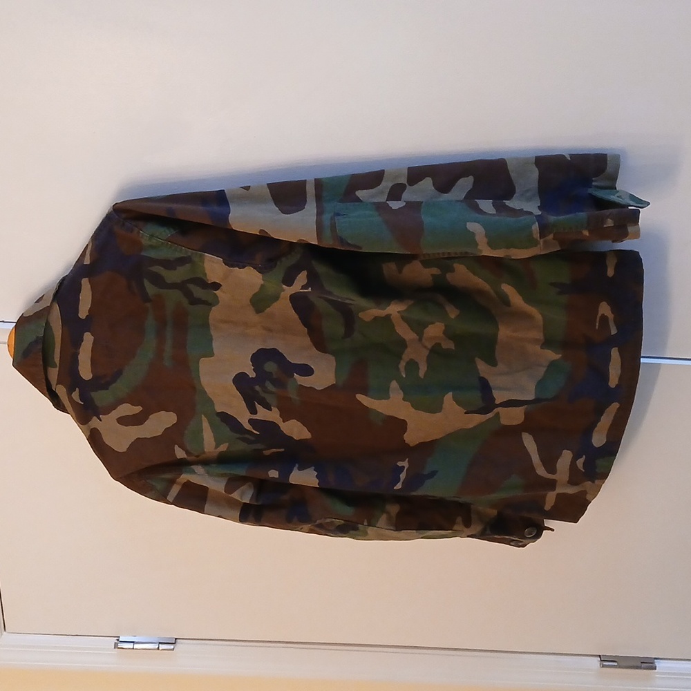 Men's USMC Woodland Camouflage BDU Shirt - Picture 3 of 5